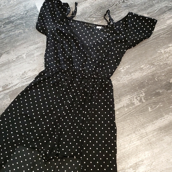 lovetree Pants - Lovetree pin-up style jumper with maxi length side skirt